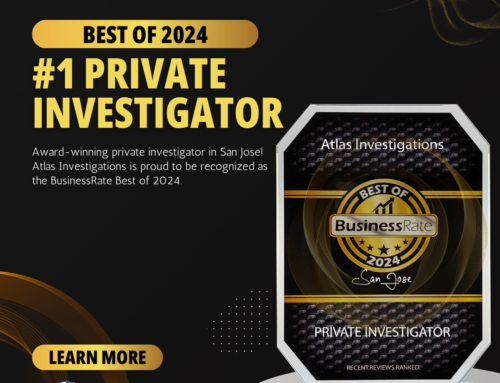 Atlas Investigations Named #1 Private Investigator in San Jose by BusinessRate